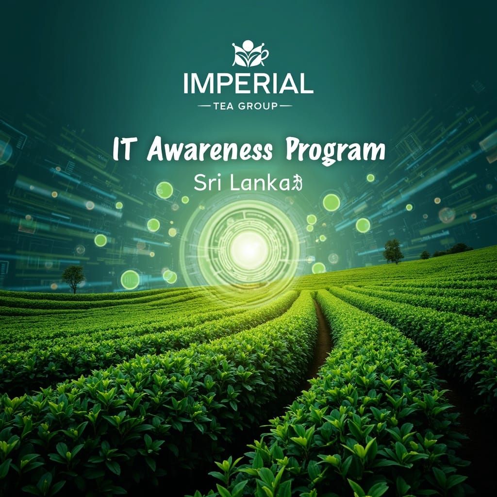 Imperial Tea Group IT Awareness Program Advertisement