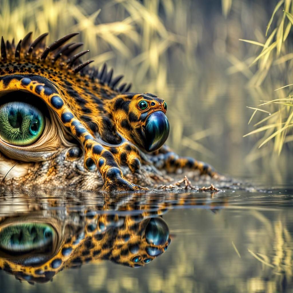 Photorealistic Aliens Displaying Varied Emotions