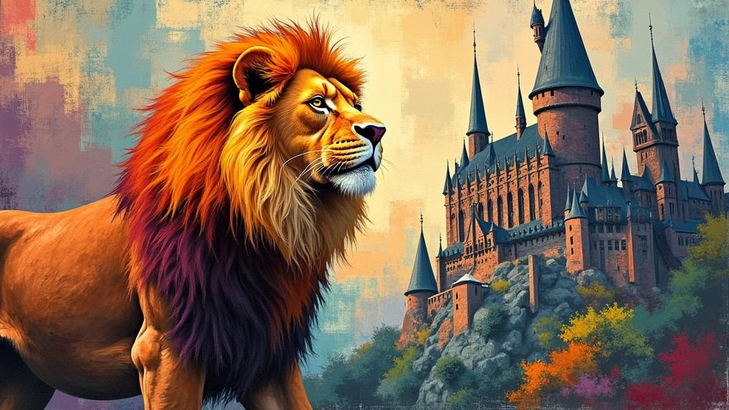 Fantasy Collage: Lion King, Harry Potter, Mickey Mouse