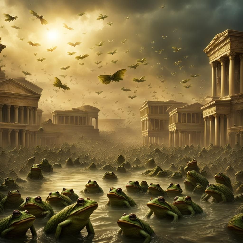 The plague of Frogs.