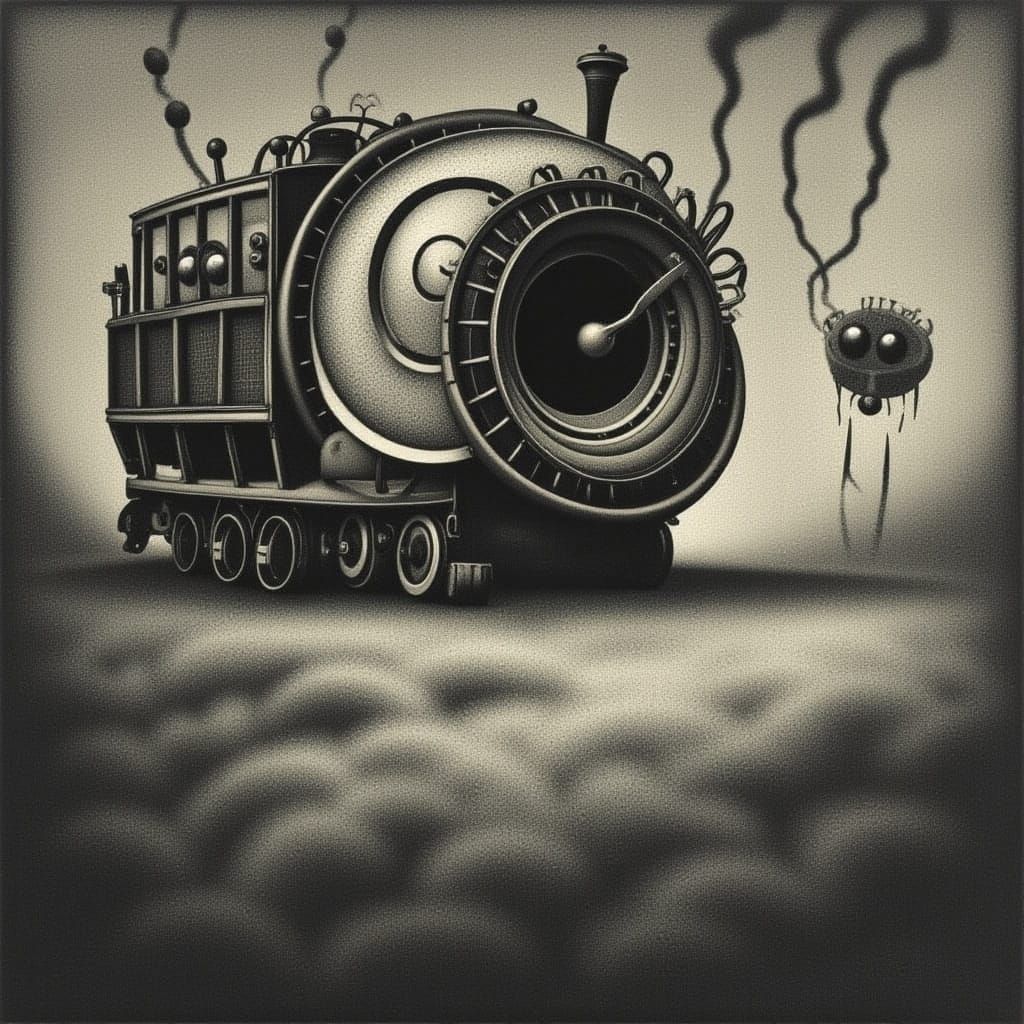 Nightmarish Image Generated by AI