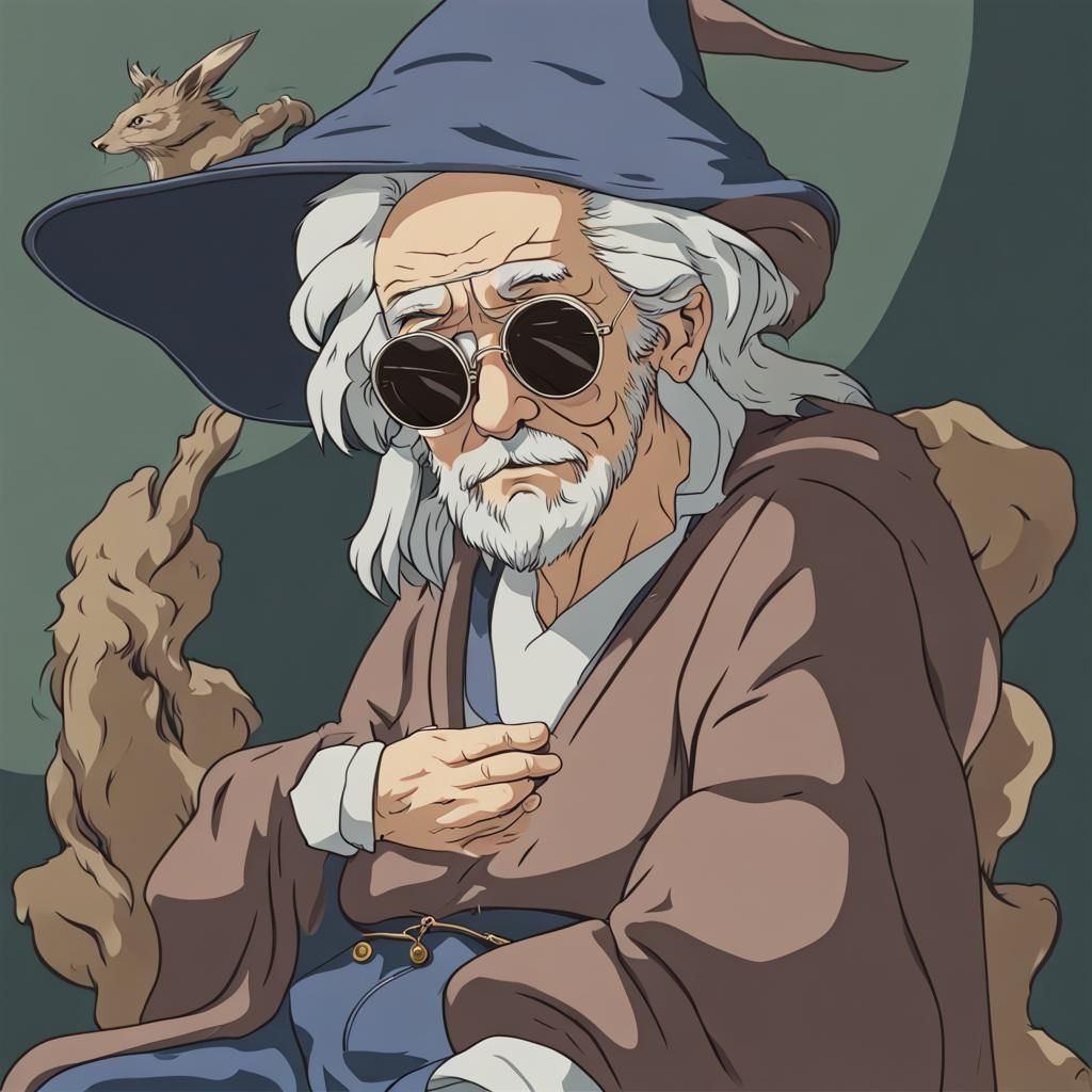 a wise old wizard