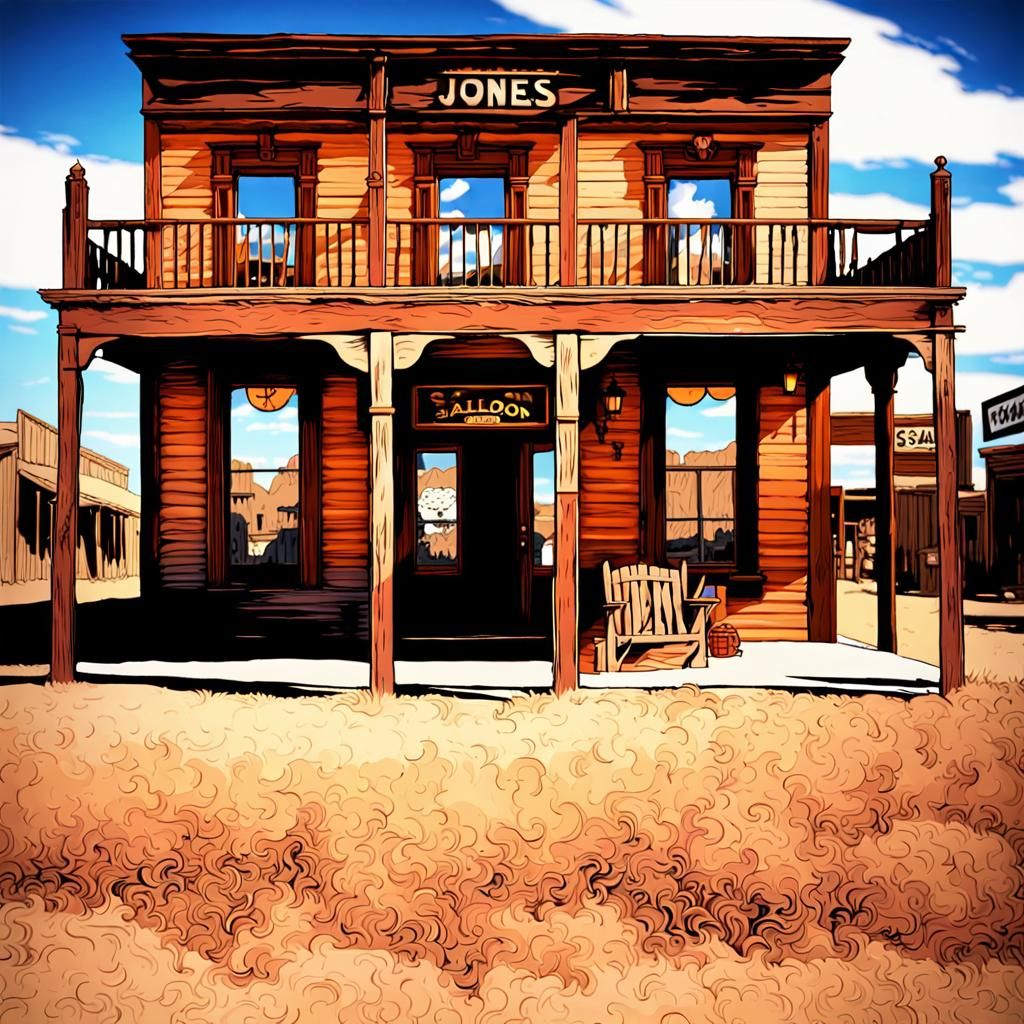 Jones Saloon Arizona   cira: 1850