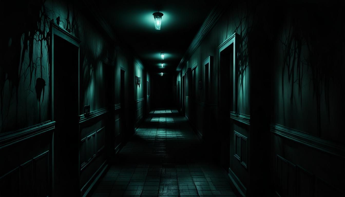 Haunted House: Paranormal Encounter in Dark Fantasy