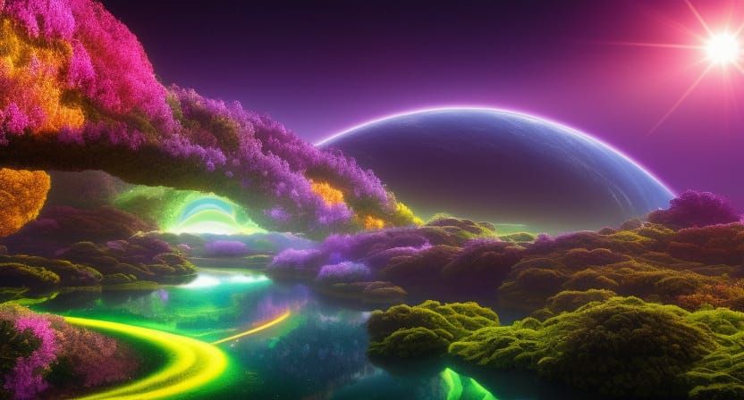 Solarpunk Peace on Earth: A Sci-Fi Utopia