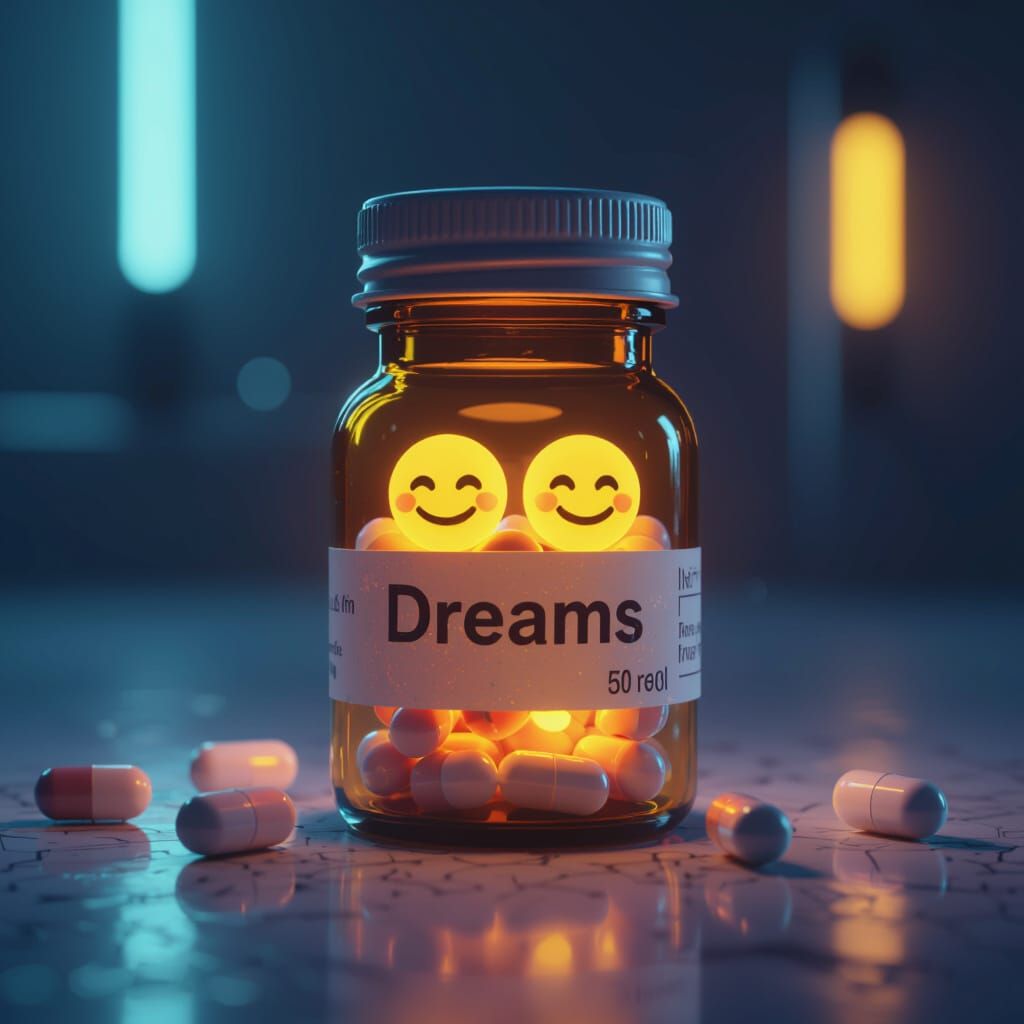 Dream Pills in a Neon Future