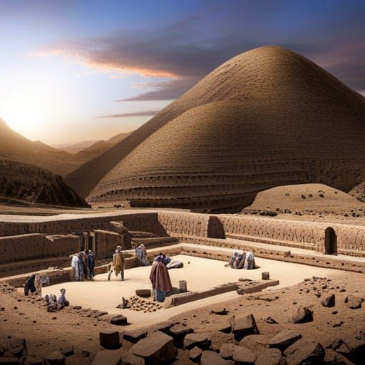 Collaborative Archaeological Dig Site Excavation: Detailed M...