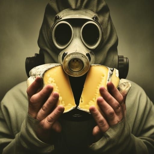 Rats in Gas Masks Devouring Cheese: Cult of Dagon