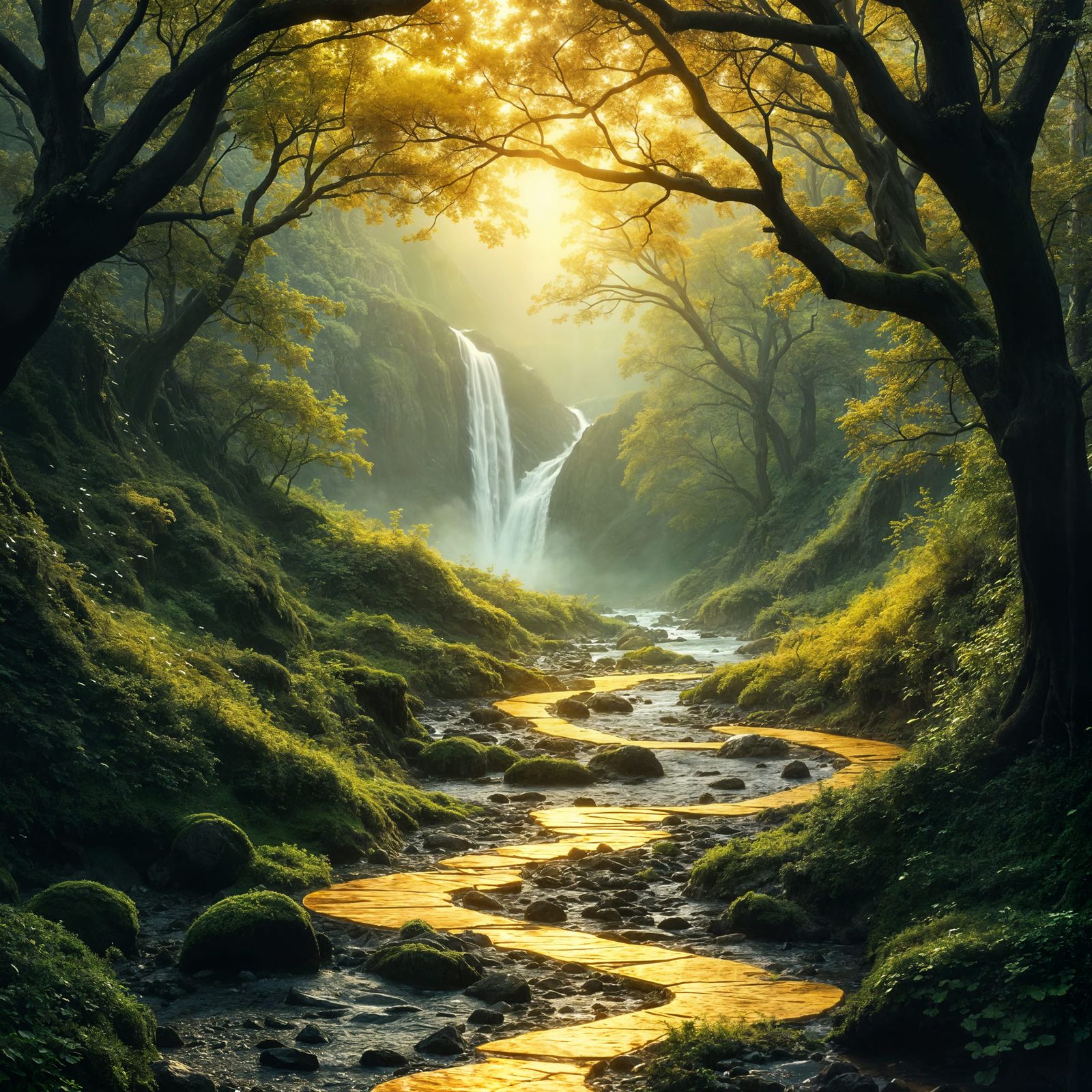 Golden Paths to Enchanted Realms