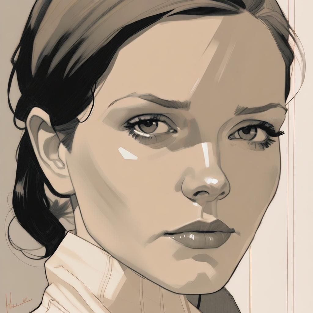 Comic Book Illustration in a Classic Style