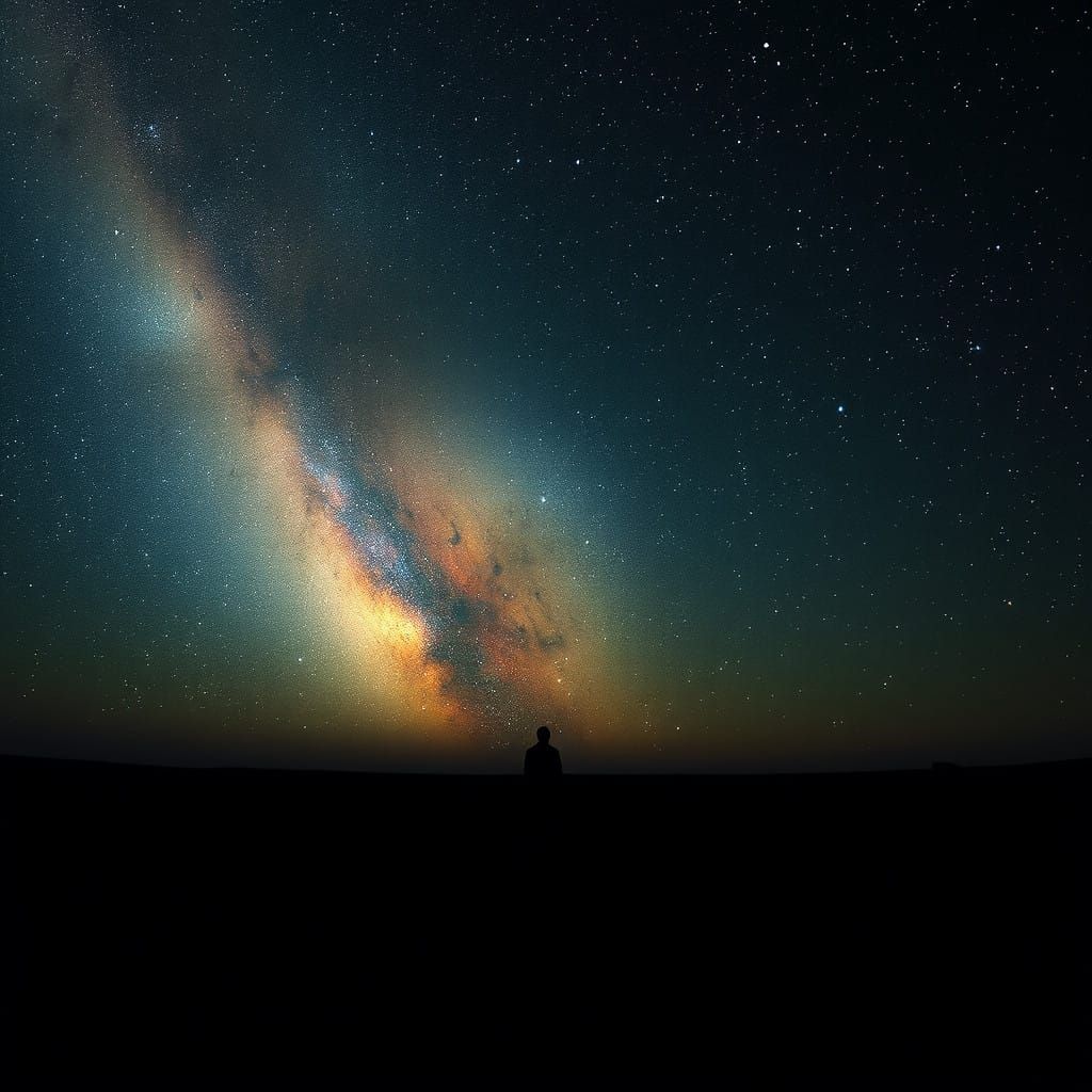 Ethereal Futuristic Landscape at Dusk