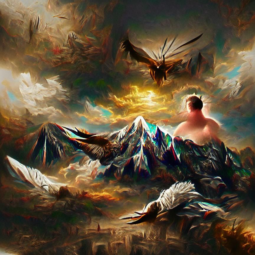 When my name becomes tomorrow's news, On top of the mountain I cannot be moved!
I scale the summit like an unstoppable f...