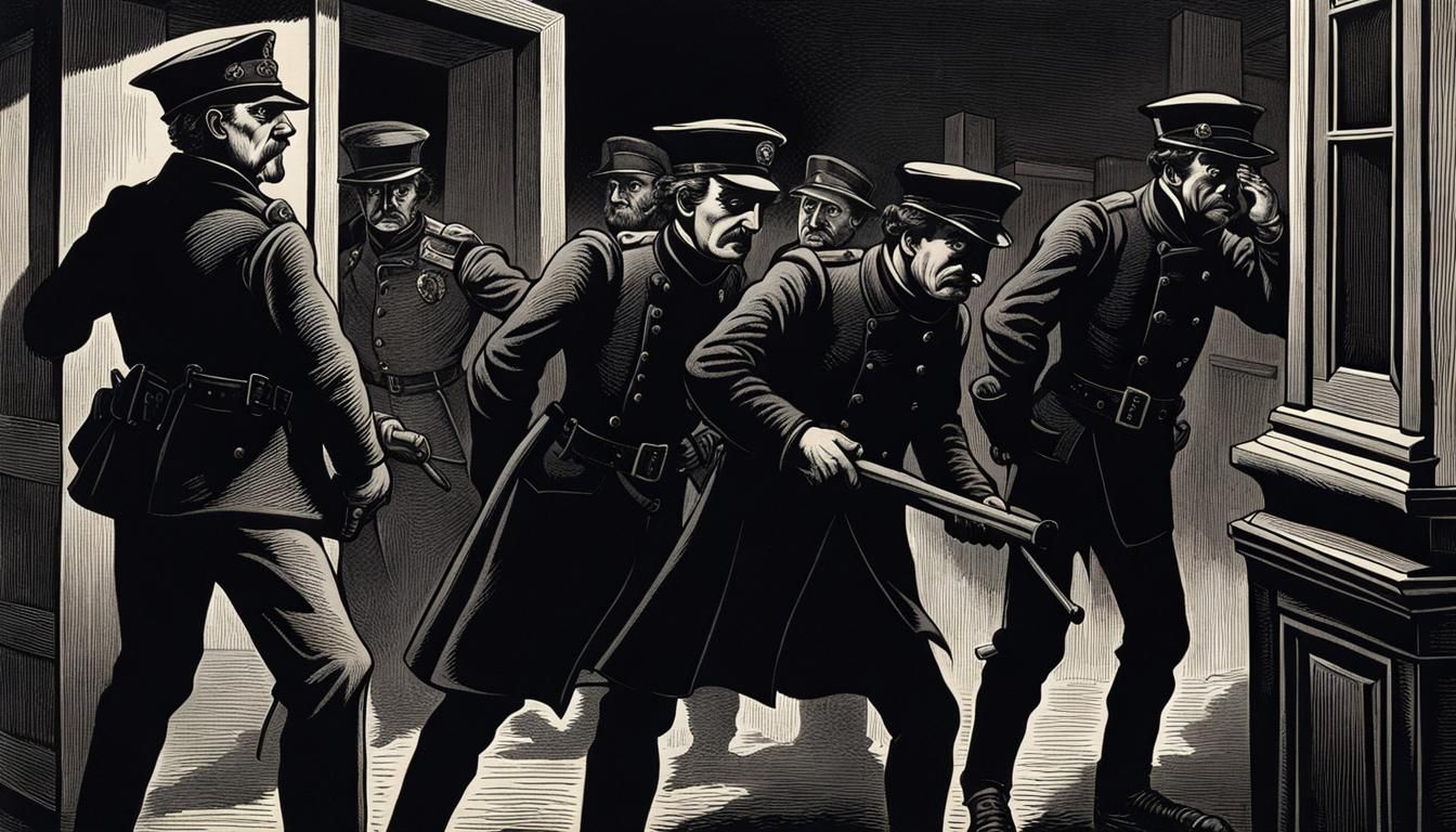 Classic Wood Engraving: Arrest and Observation