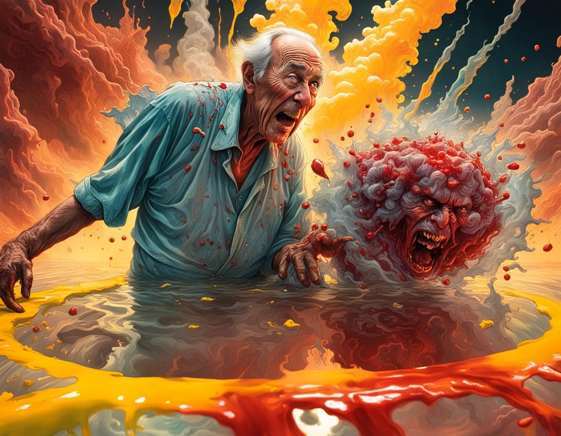 Grandpa and the Exploding Head