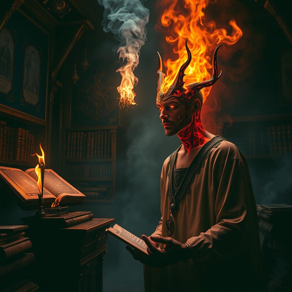 Surreal Otherworldly Entity Awakens in Arnold's Psyche