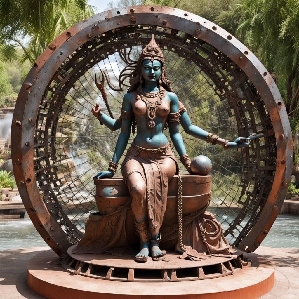 Goddess Kali statue