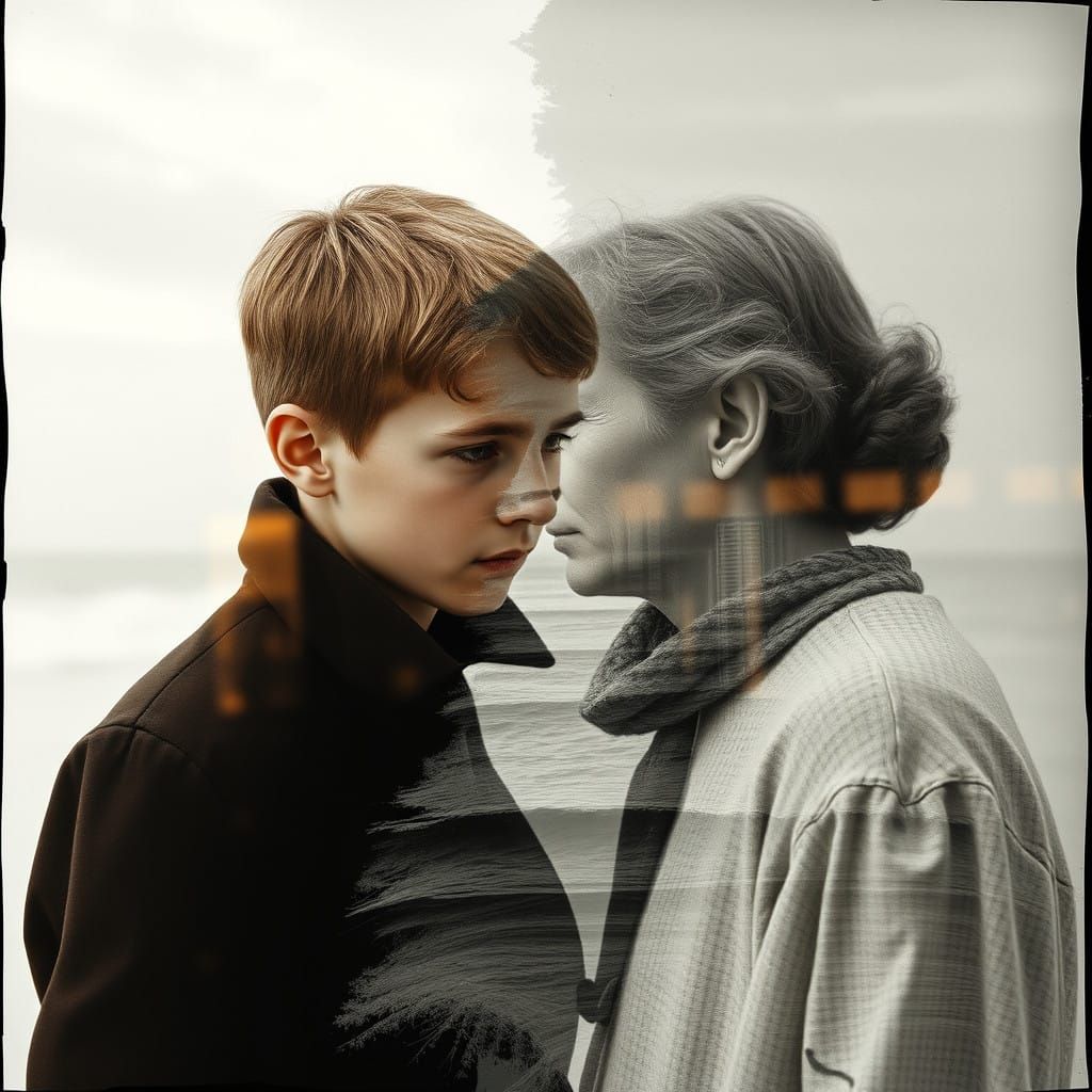 Surrealist Waves of Time Collide