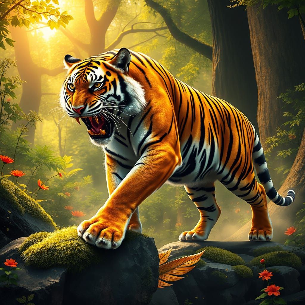 Tigre Majestoso 🐅🌟