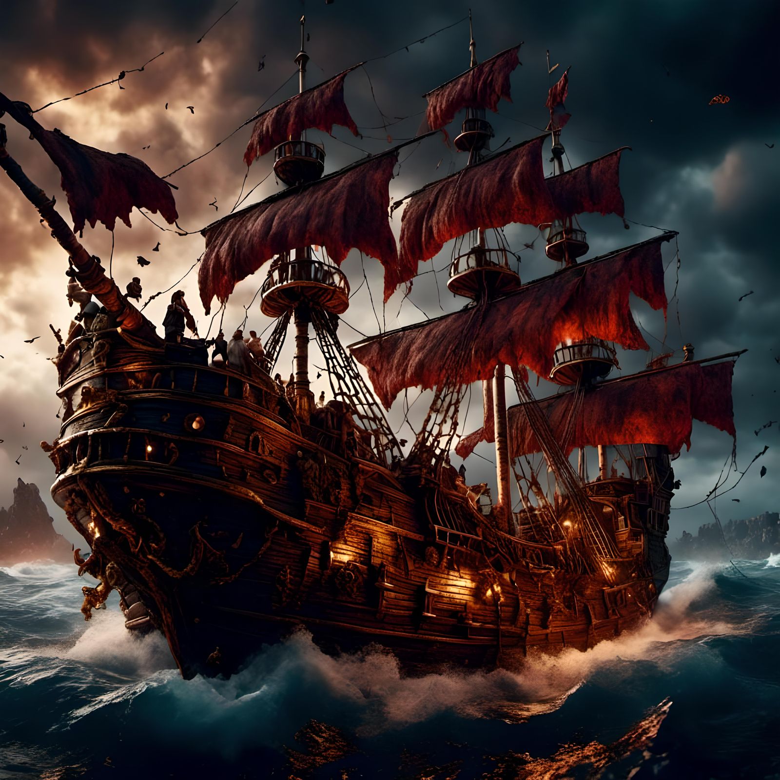 3D Mapping of a Pirate ship