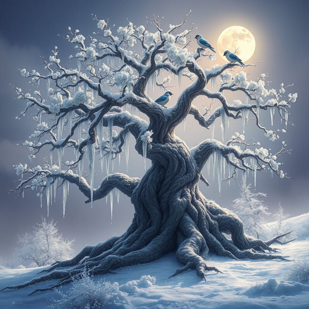 Whimsical Winter Wonderland Tree