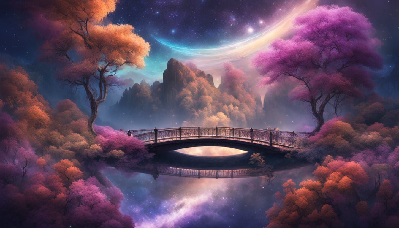 Floating Island with Waterfall: A Cinematic Landscape