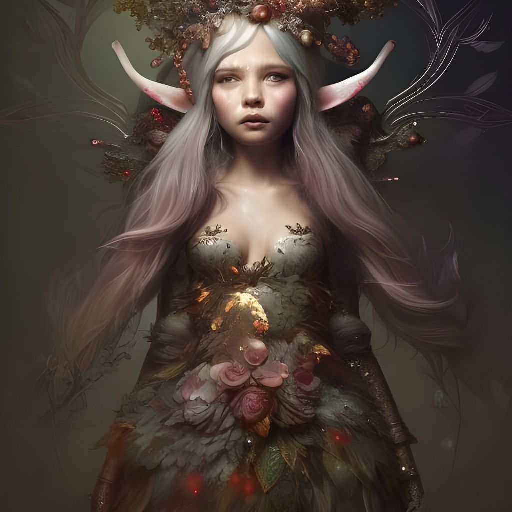 Fierce Christmas Elf Portrait in Cinematic Realism