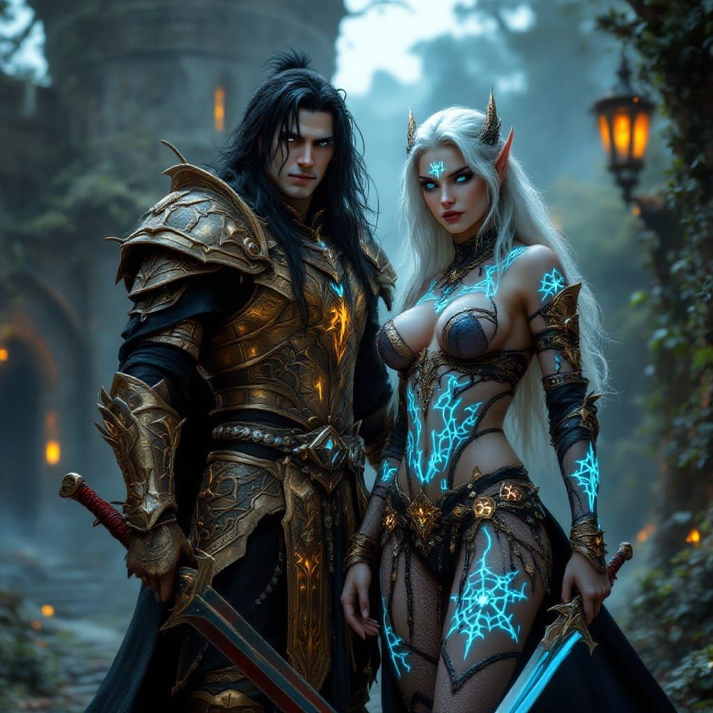 Gothic Warriors in Mystic Castle