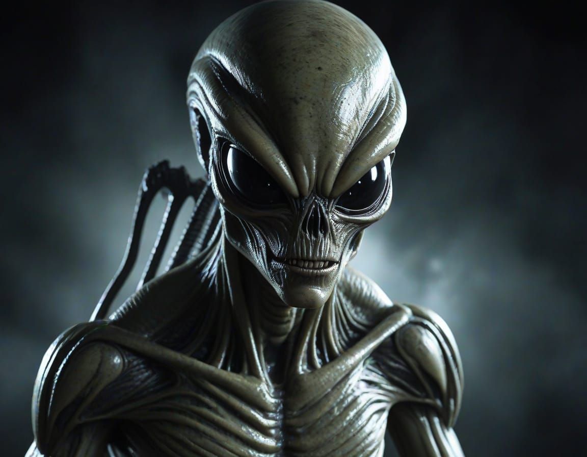 Alien terrifying experience