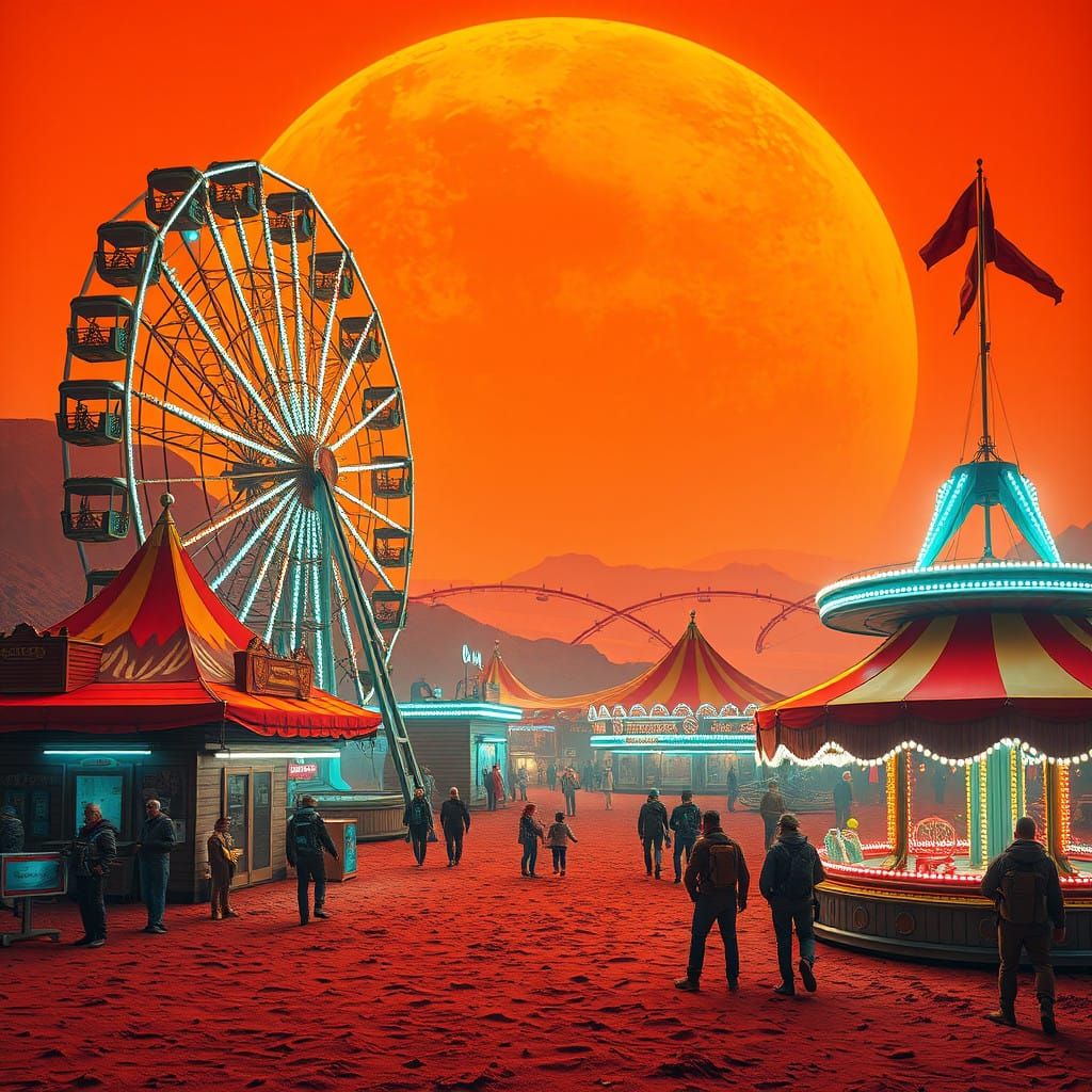 Funfair on Mars