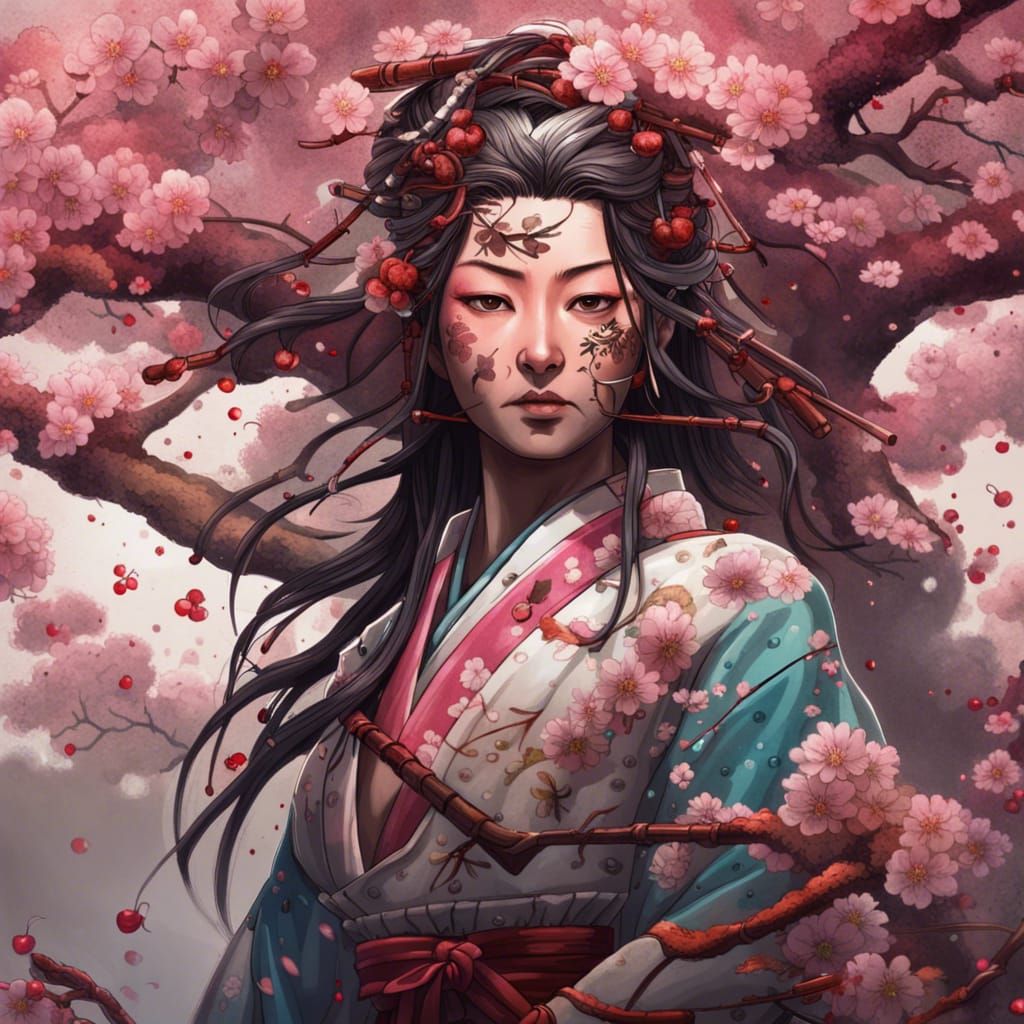 Izanami-no-mikoto: Goddess Above Dead Samurai