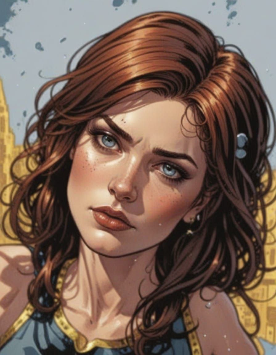 Comic Book Art in Perfect, Smooth Style