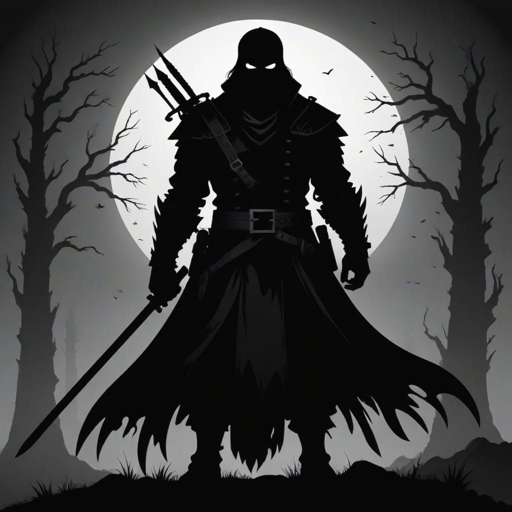 Grimdark Silhouettes in Dark Art