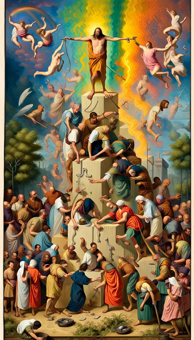 Dystopian Nation Under Biblical Law: A Visual Commentary