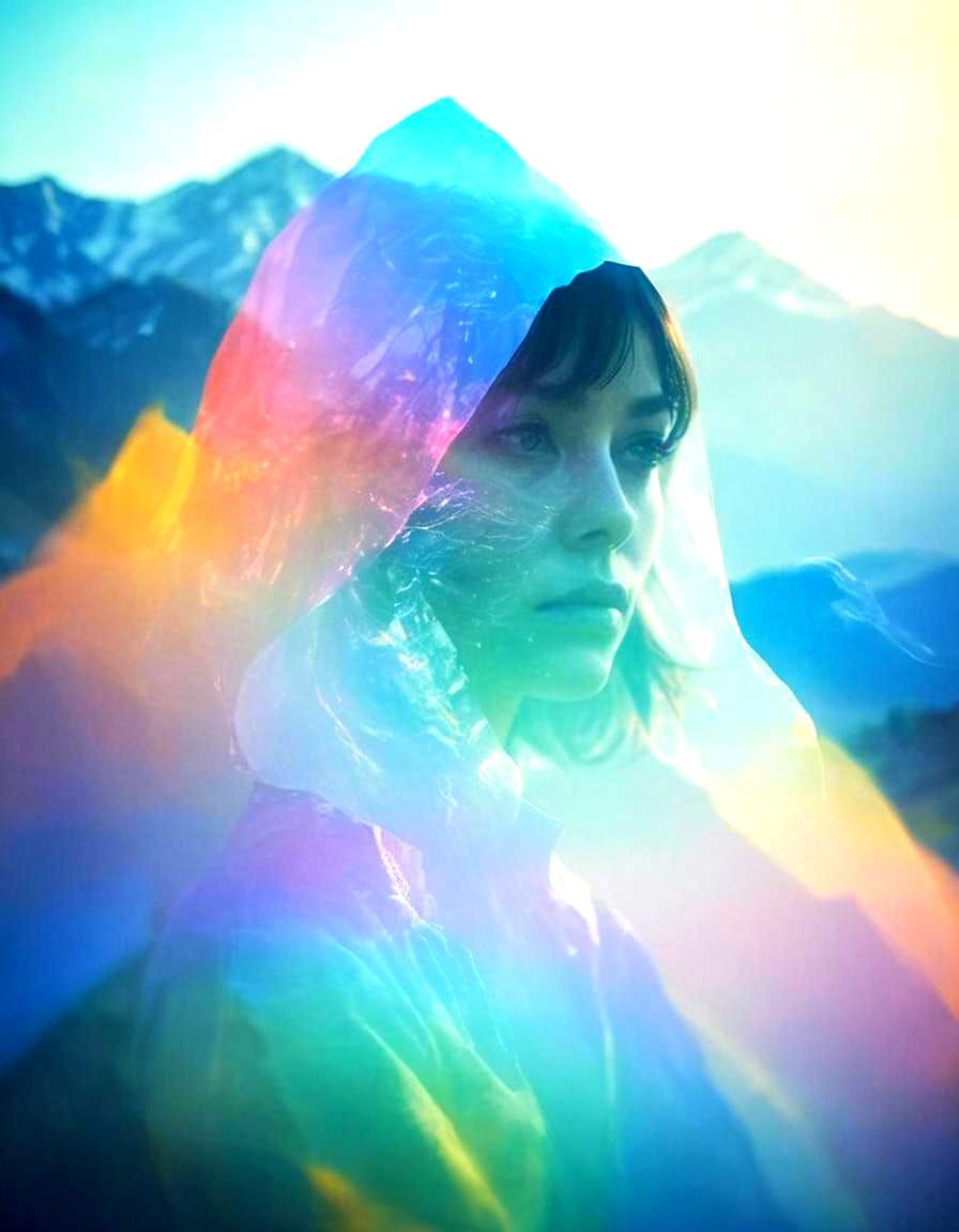 Surreal Double Exposure Creates World of Illusion