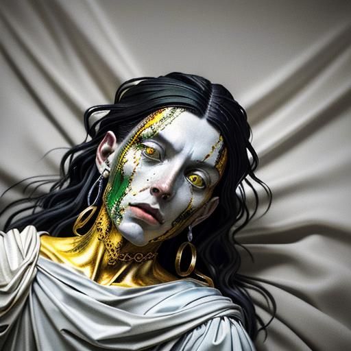 Detailed Spectral Rendering in Caravaggio Style