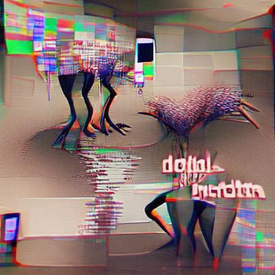 Uncanny Glitch Art: Digital Bottom Feeders