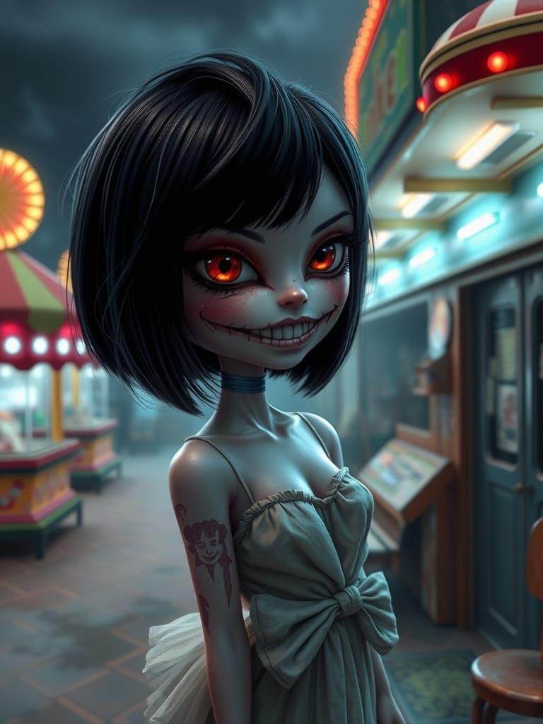 Kawaii Yokai at Eerie Oceanside Carnival