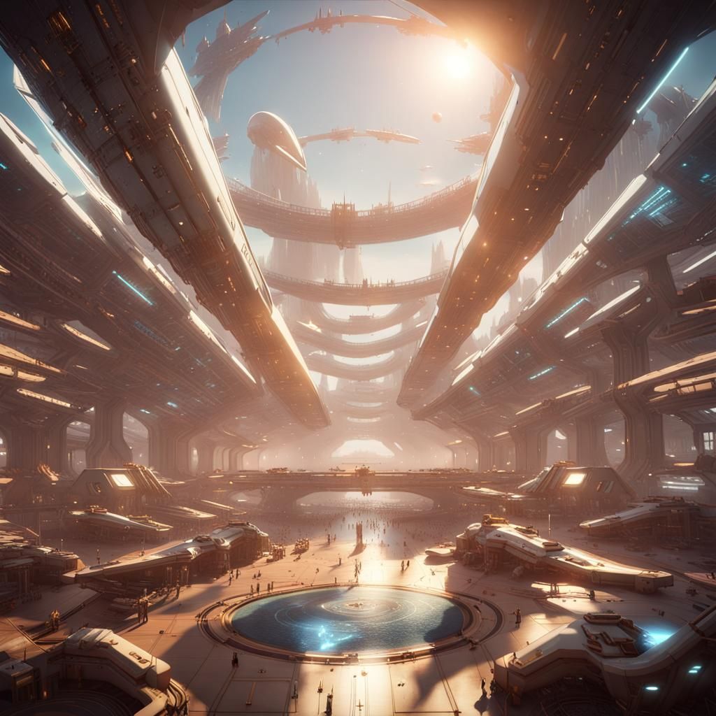 Epic Spaceport Refuels with Transcendental Energy