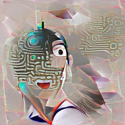 AI's Interpretation of a Blank Canvas