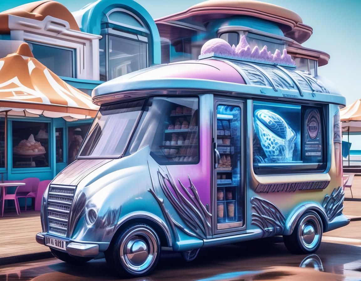 British Ice Cream Van Of The Future