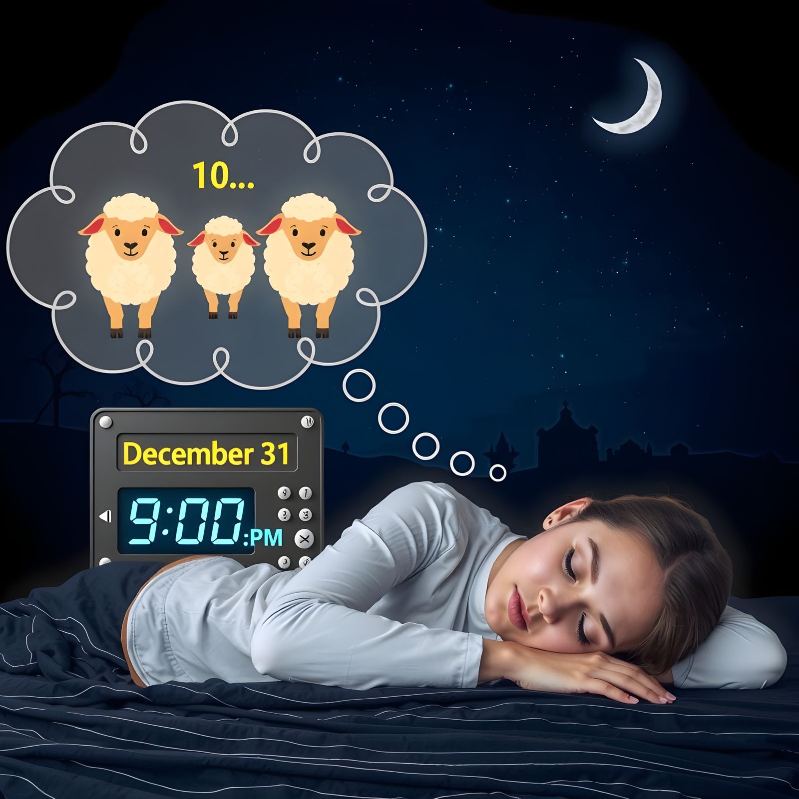 I Prefer Counting Down Sheep on New Year's Eve 🥱😴