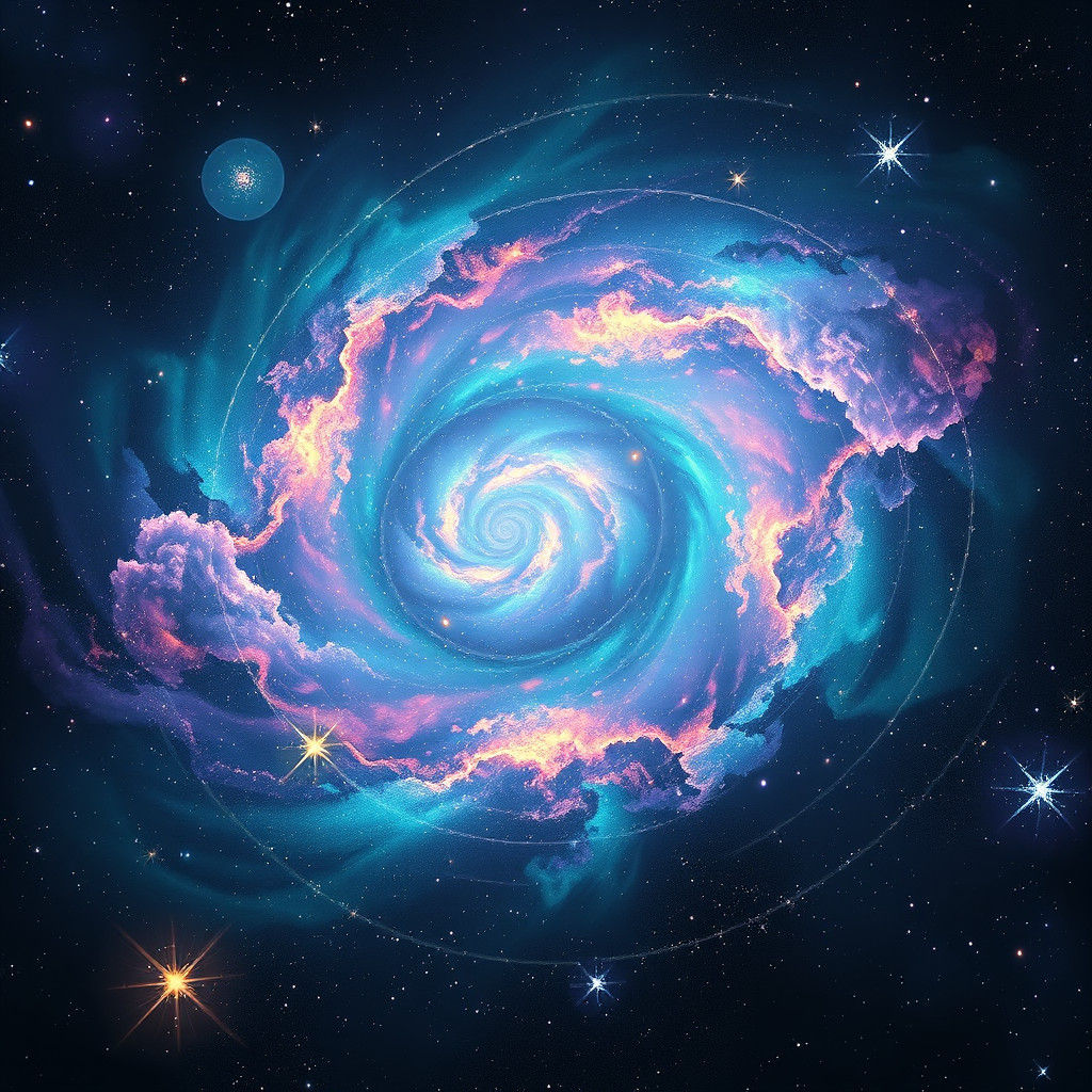 Mesmerizing Cosmic Tapestry of Galaxies and Stars