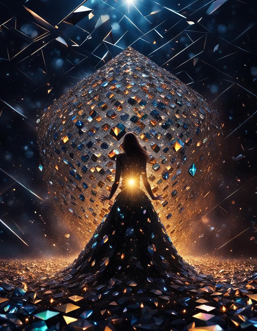 Fourth Dimension Expansion with Diamonds in Data Matrix Styl...