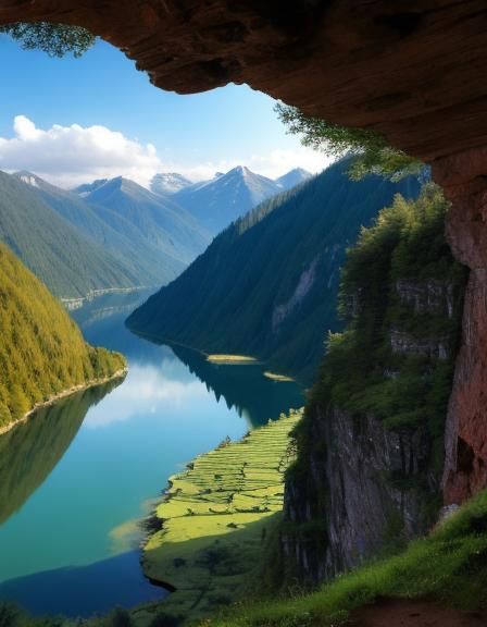 AI Generated Landscape Image