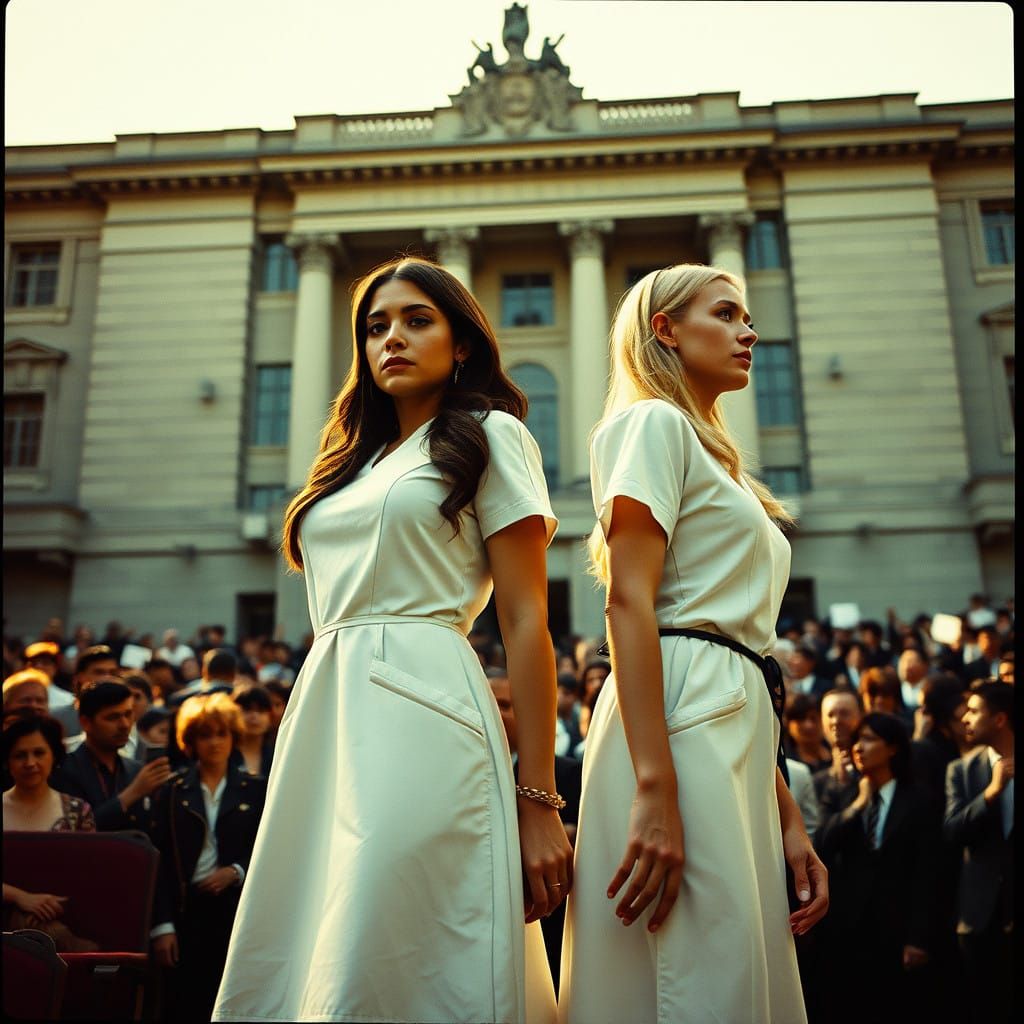 Dystopian Metropolis Under Siege as Women Defy Patriarchal N...