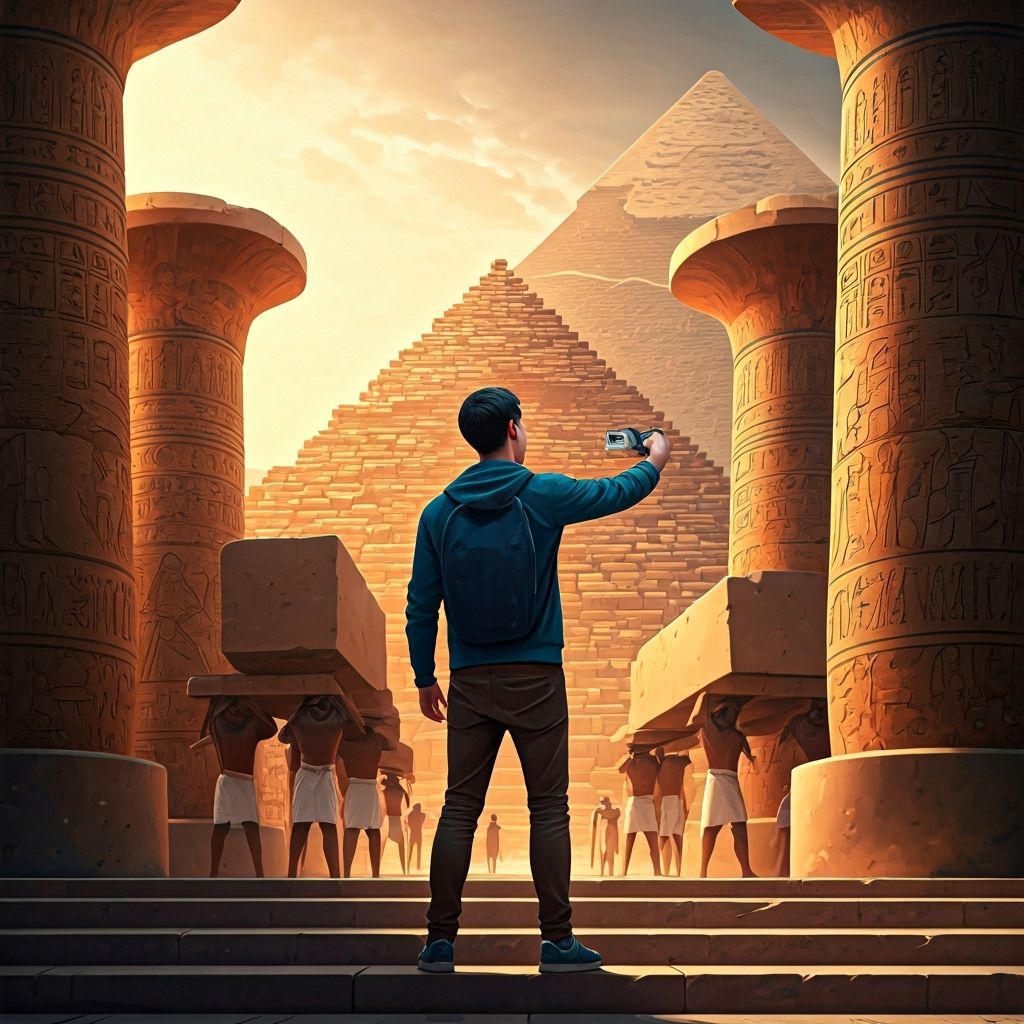Selfie in Ancient Egypt: A Dystopian Future