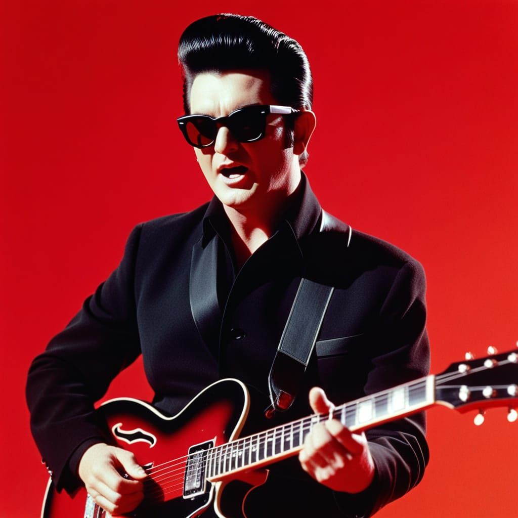 Rockstar Roy Orbison Performing Live in the 1960s
