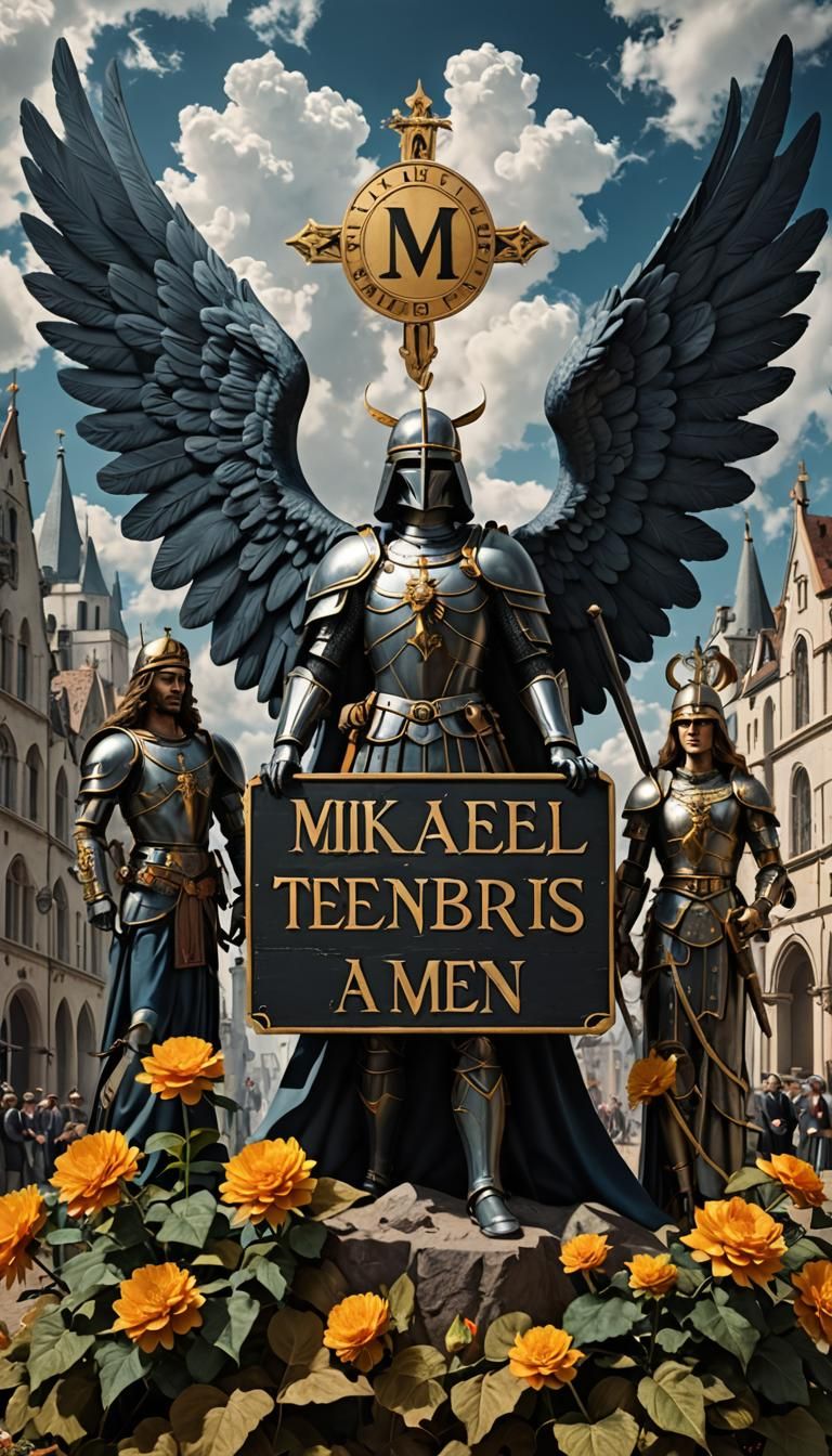 Saint Michael the Archangel in Fantastic Realism