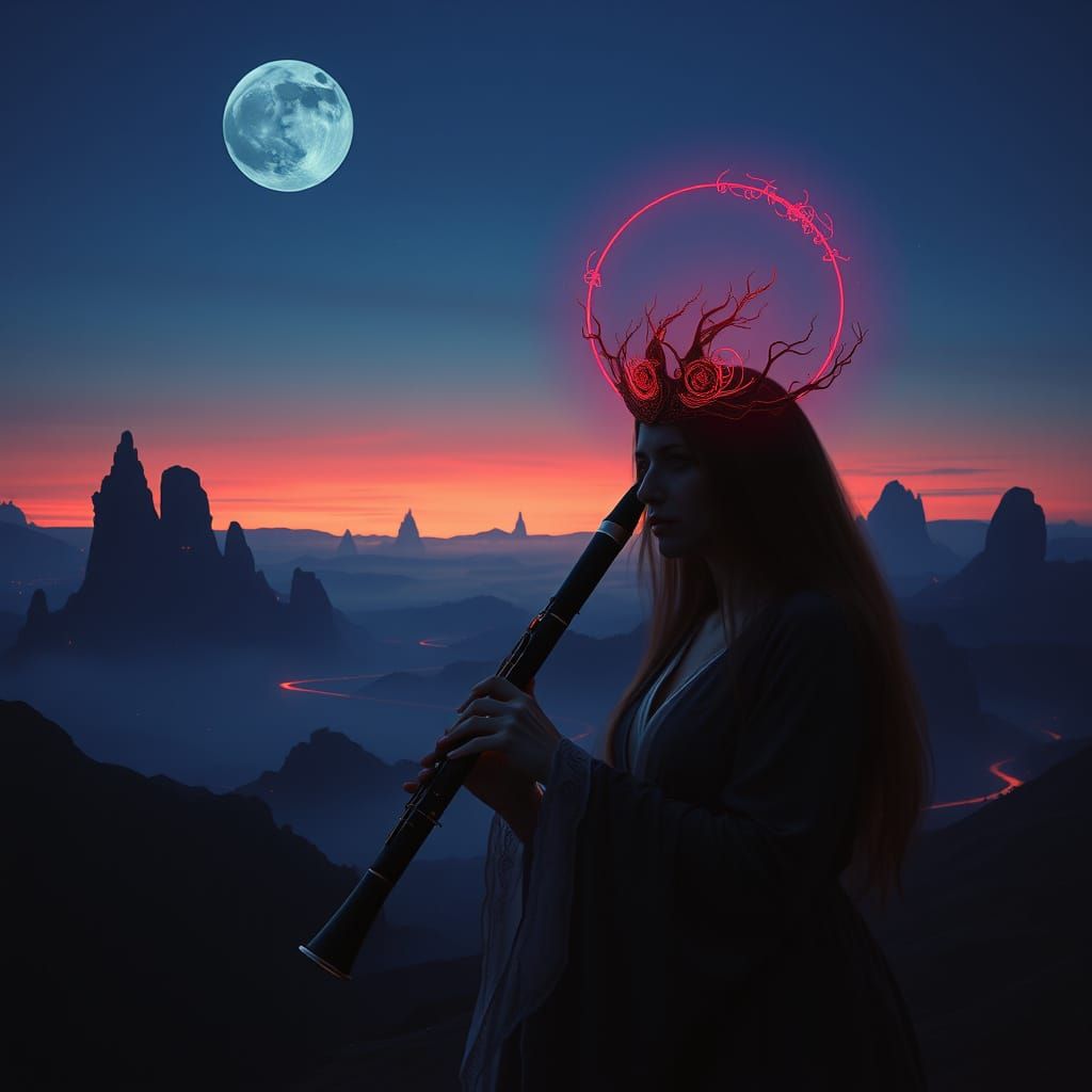 Mystical Woman Plays Ennio Morricone's Vita Nostra on Solo O...