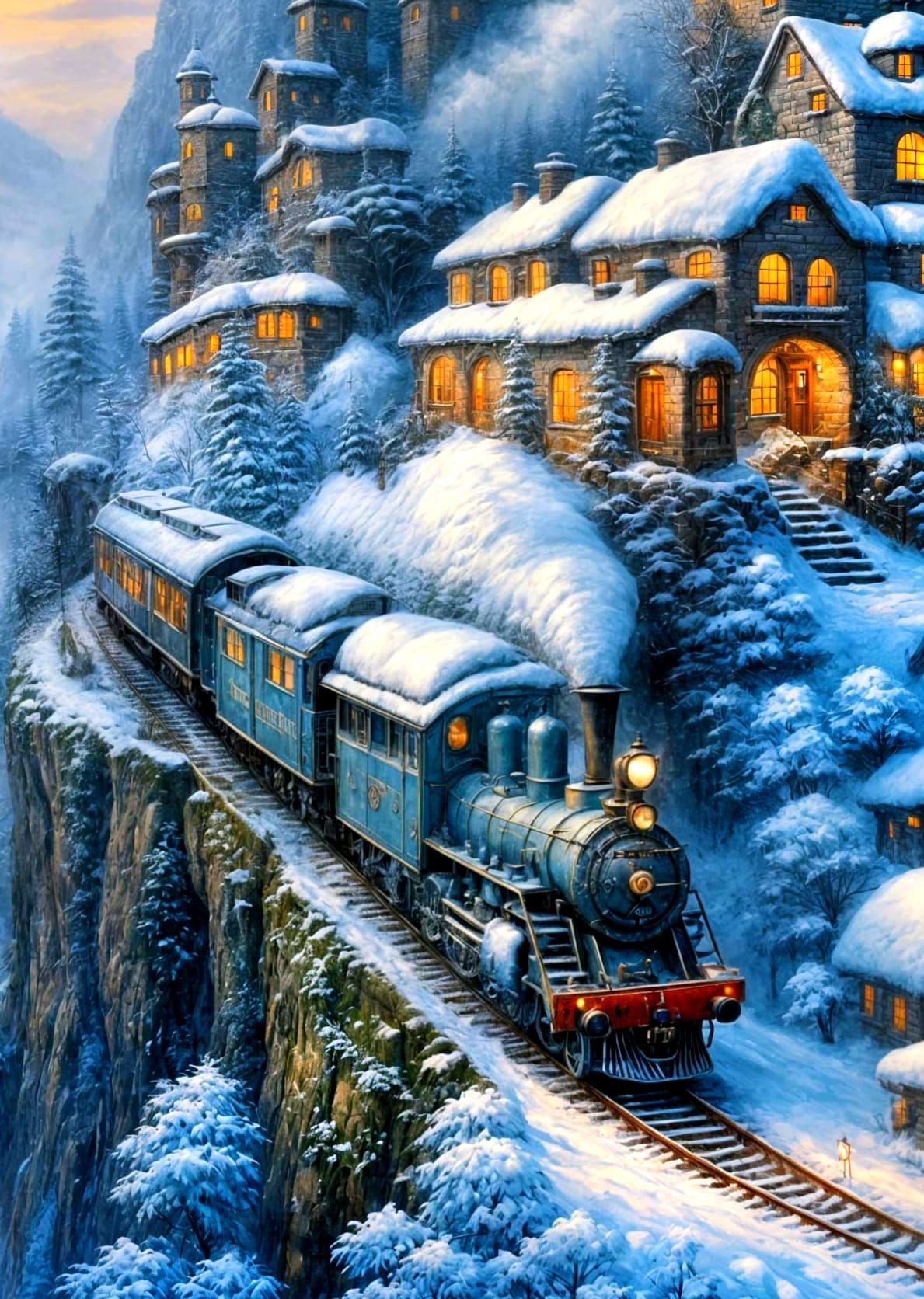 Here comes the chooo